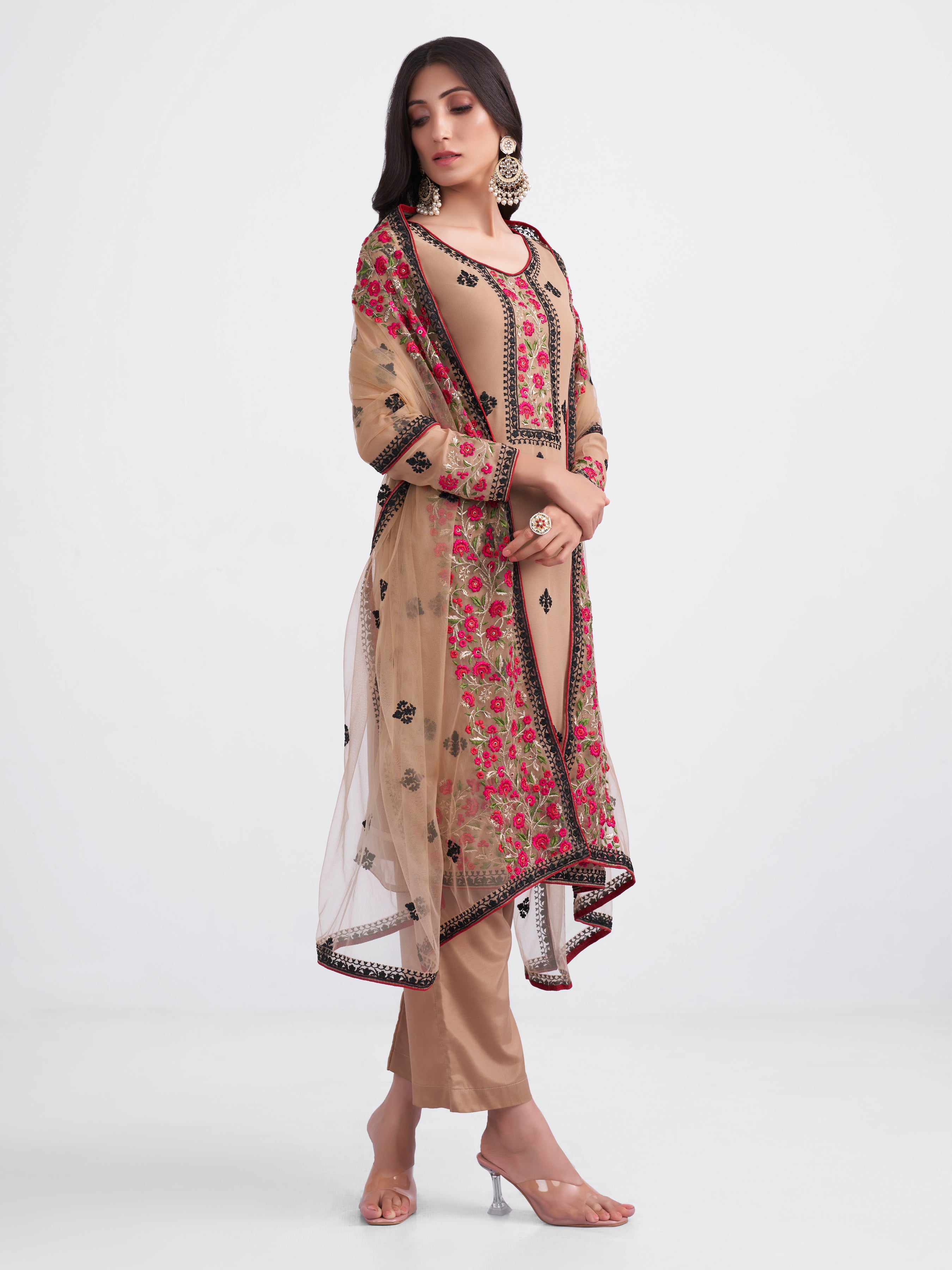 Alizeh 3029 straight pant pakistani salwar suit