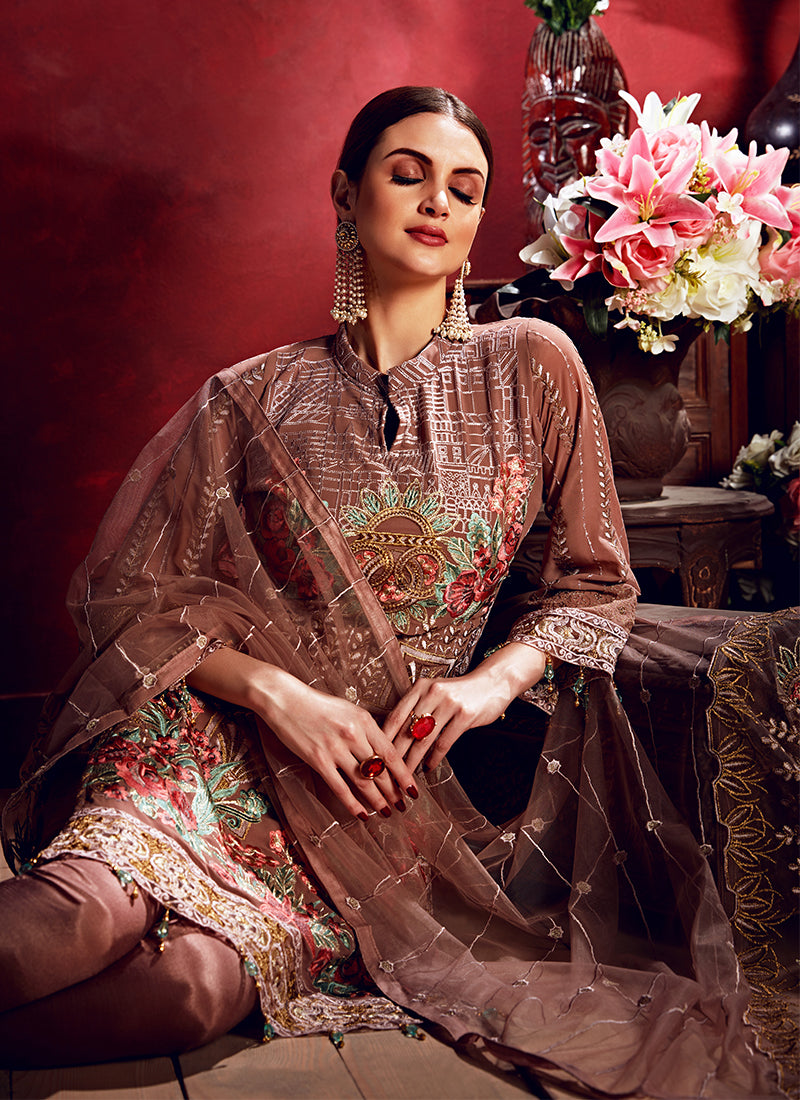 Alizeh Nagma 3005 Heavy Embroidered Party Wear Suit